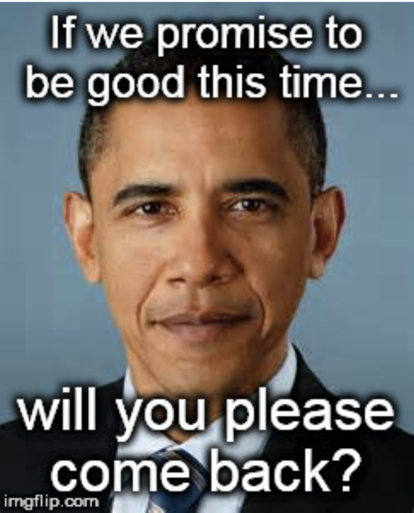 Please come back
